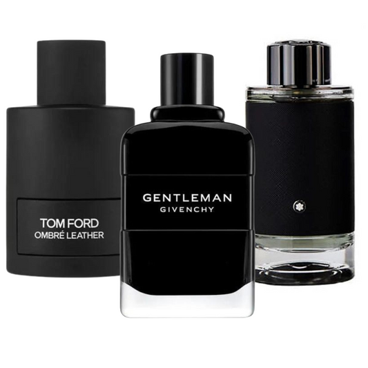 PACK DE 3 PARFUMS : OMBRE LEATHER, GENTLEMAN & EXPLORER